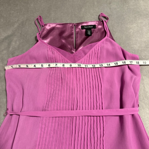 WHBM Dress Size 8 Pink Fuchsia Fairy Girly Party Event White House Black Market - Picture 3 of 9